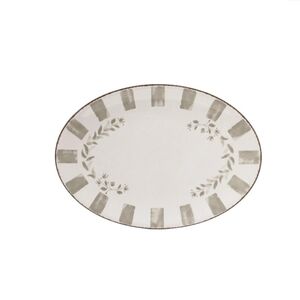 Brand New, Chic & Elegant Oval Platter by Better Homes & Gardens (18")